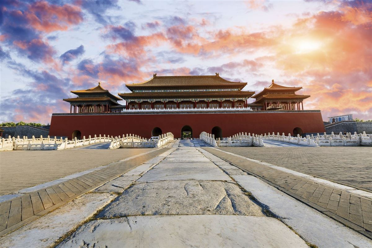 Der Kaiserpalast in Peking