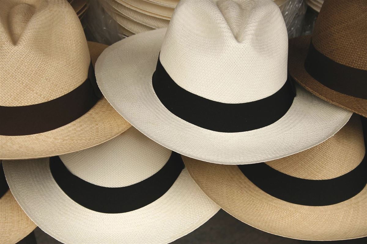 Beliebtes Mitbringsel aus Ecuador: der Panamahut