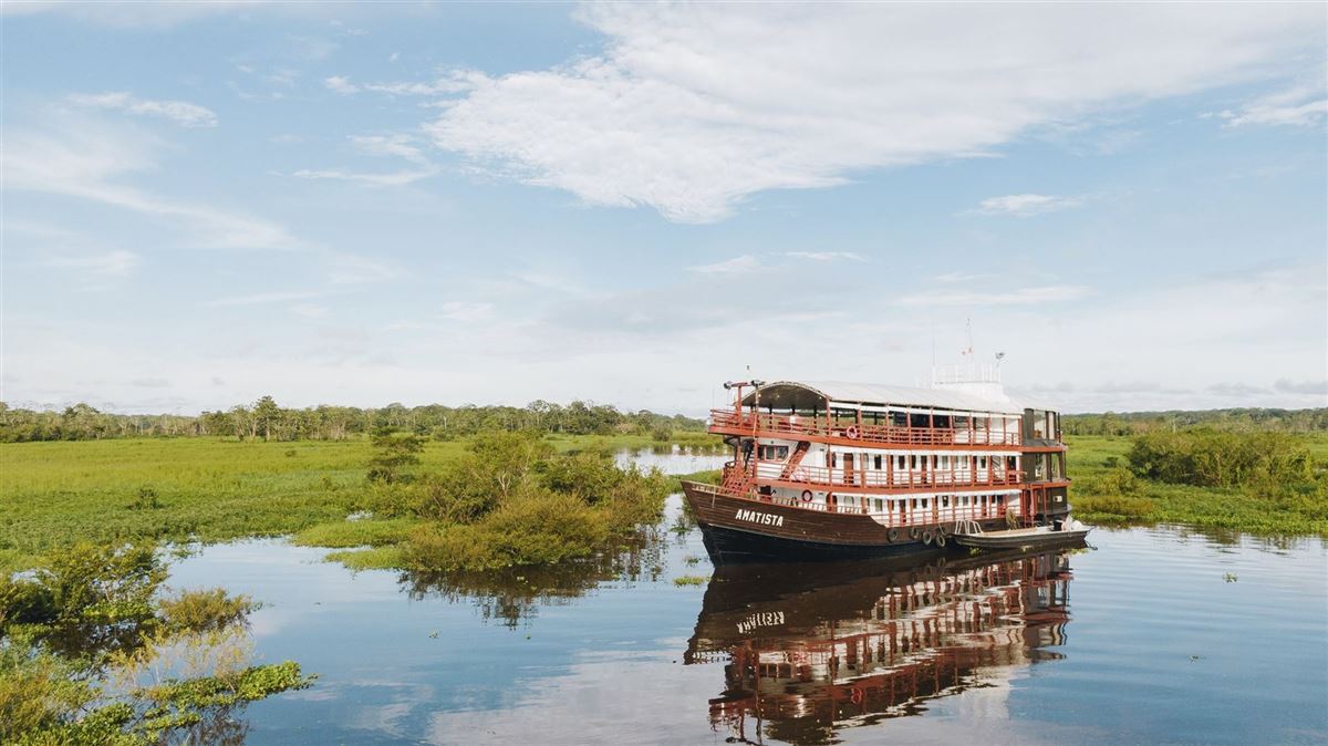 Unser traditionelles Amazonas-Flussschiff AMATISTA