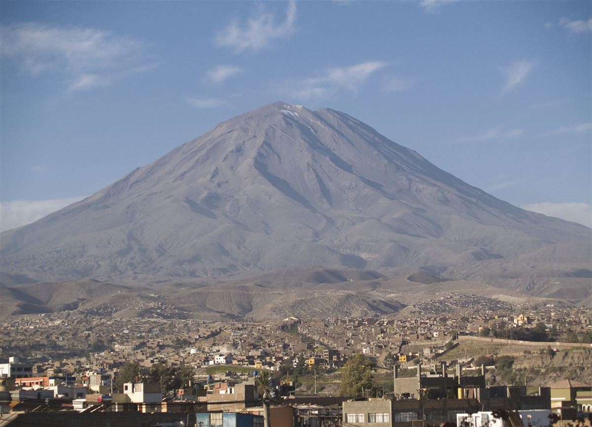 Blick auf Arequipa