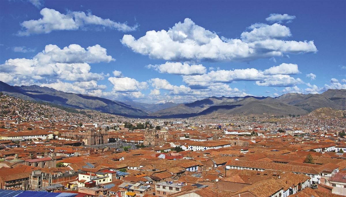 Blick über Cuzco