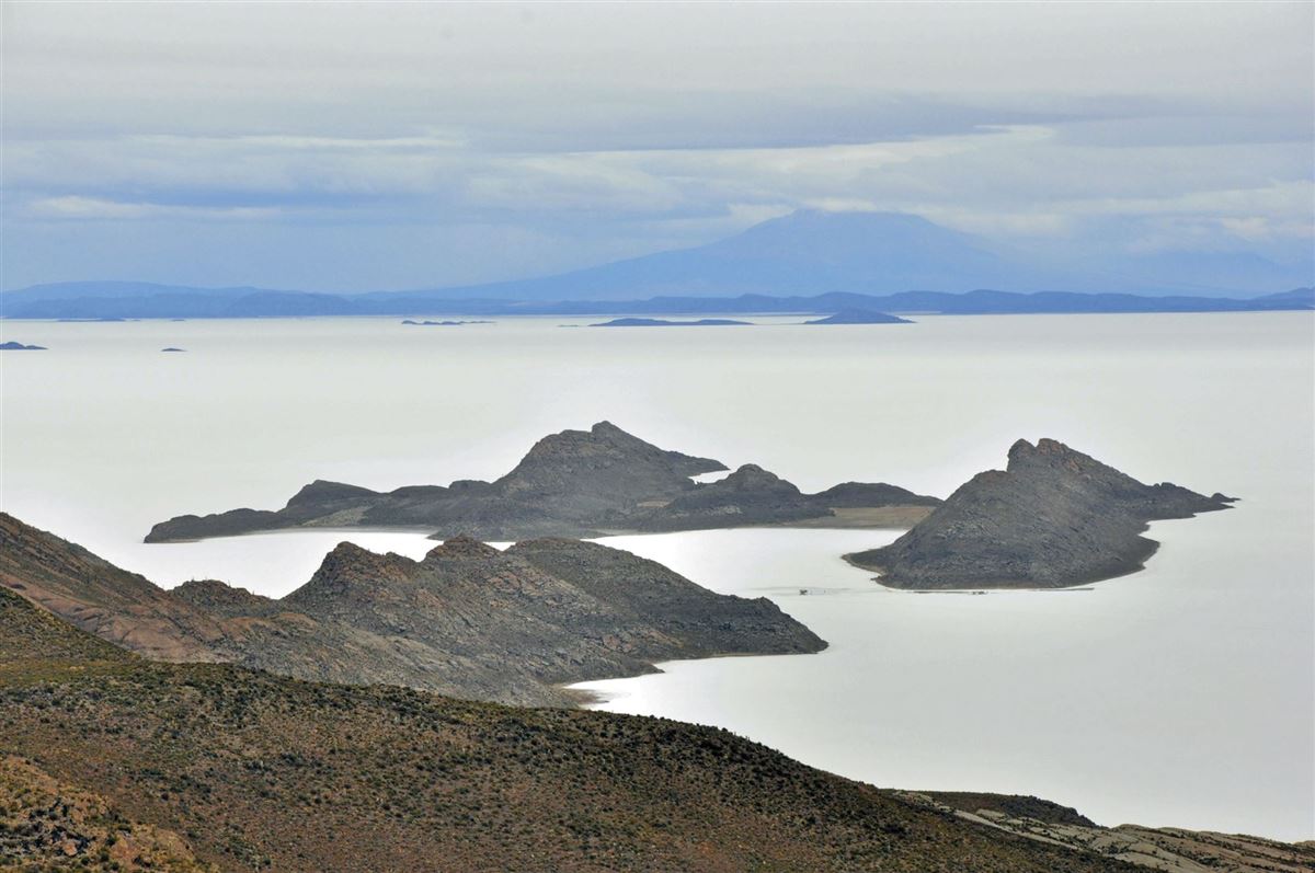 Der Salar de Uyuni, ein Meer aus Salz