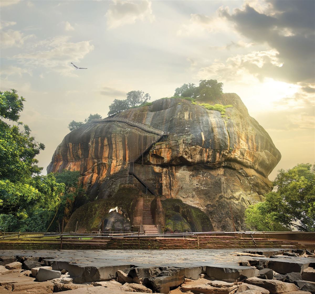 Der Sigiriya-Felsen