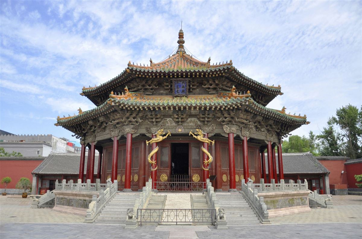Dazheng Hall, Kaiserpalast Shenyang, China