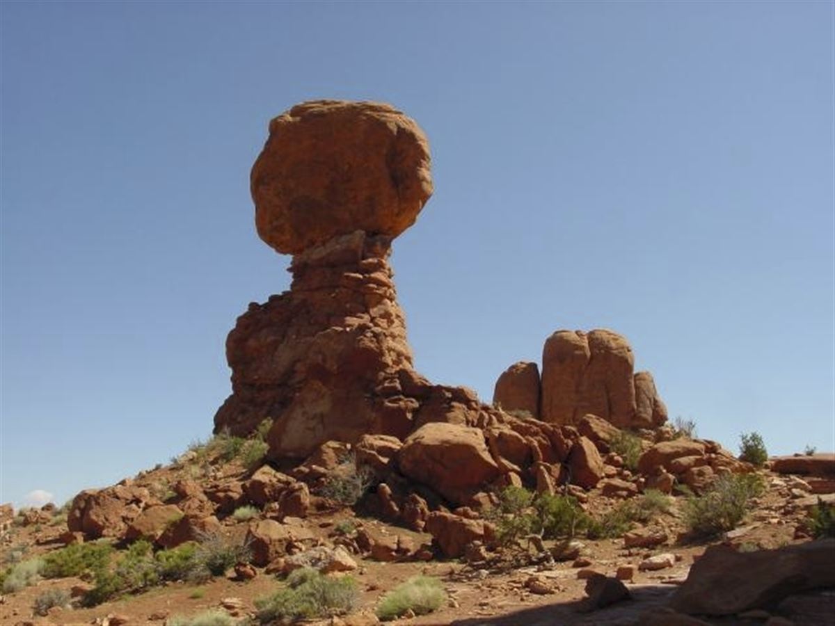 Felsformation im Monument Valley