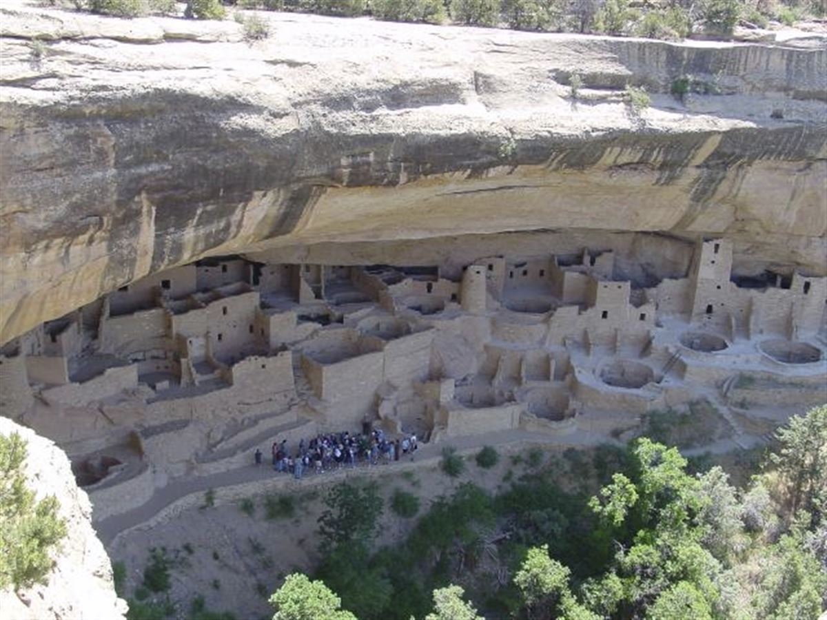 Indianersiedlug im Mesa Verde NP