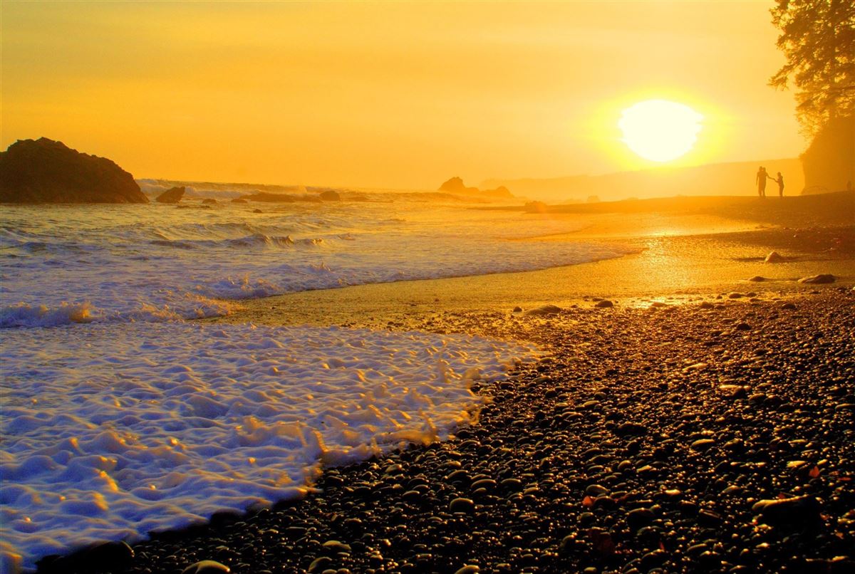 Sonnenuntergang auf Vancouver Island