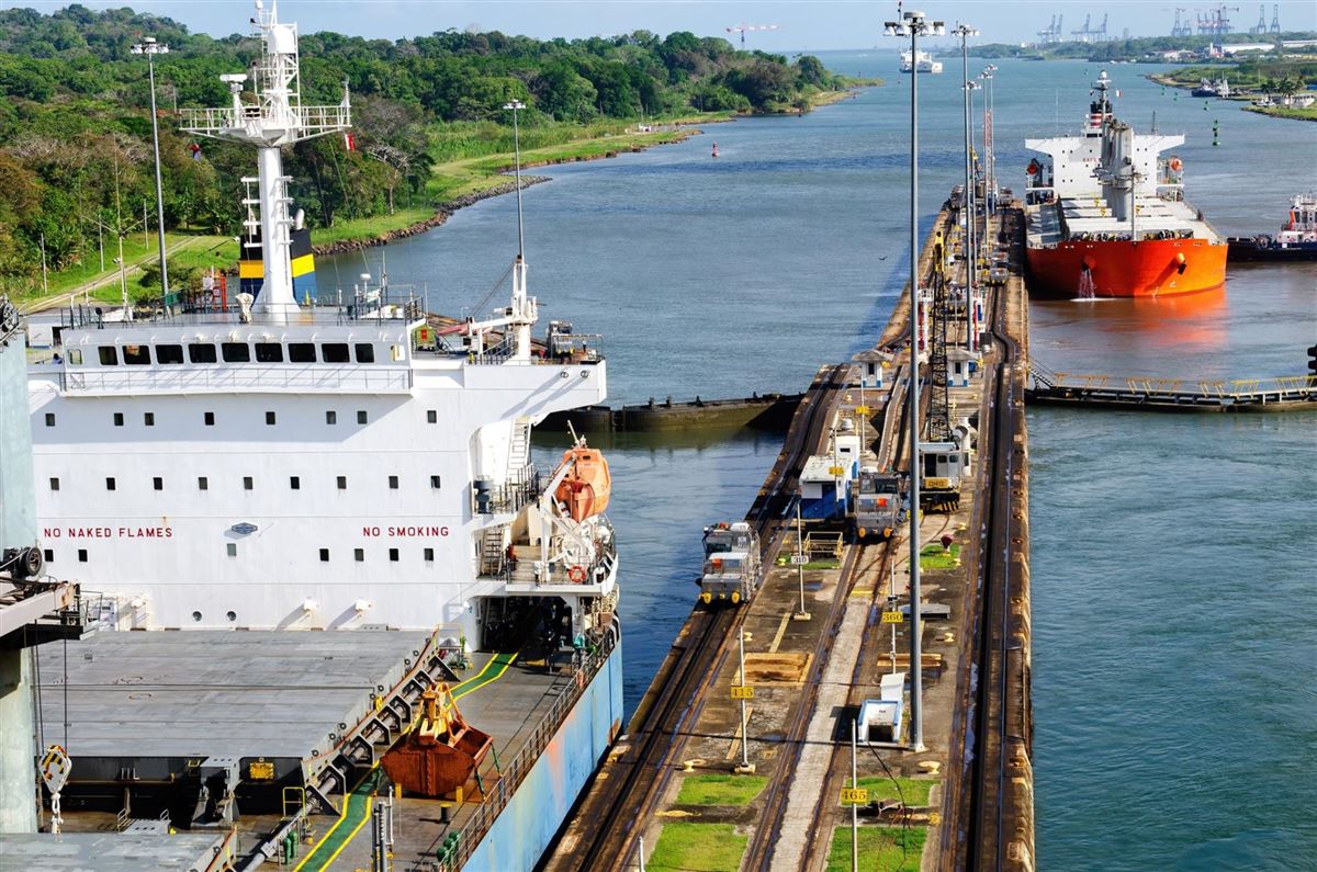 Panama Kanal, Miraflores-Schleusen