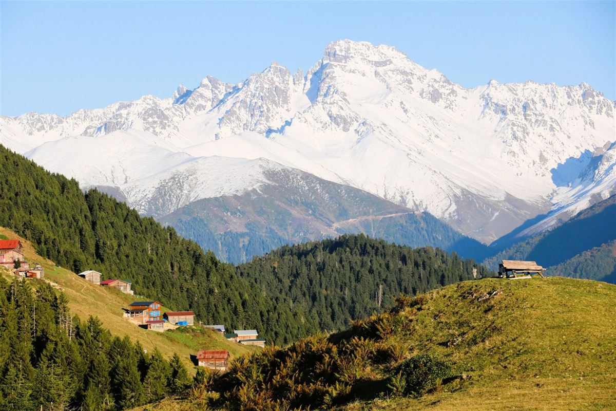 Die höchsten Berge des Kaçkar-Gebirges