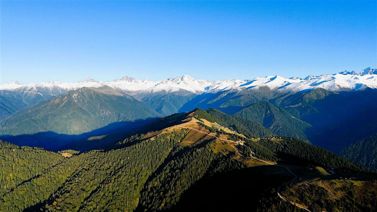 Pokut-Alm am Abend