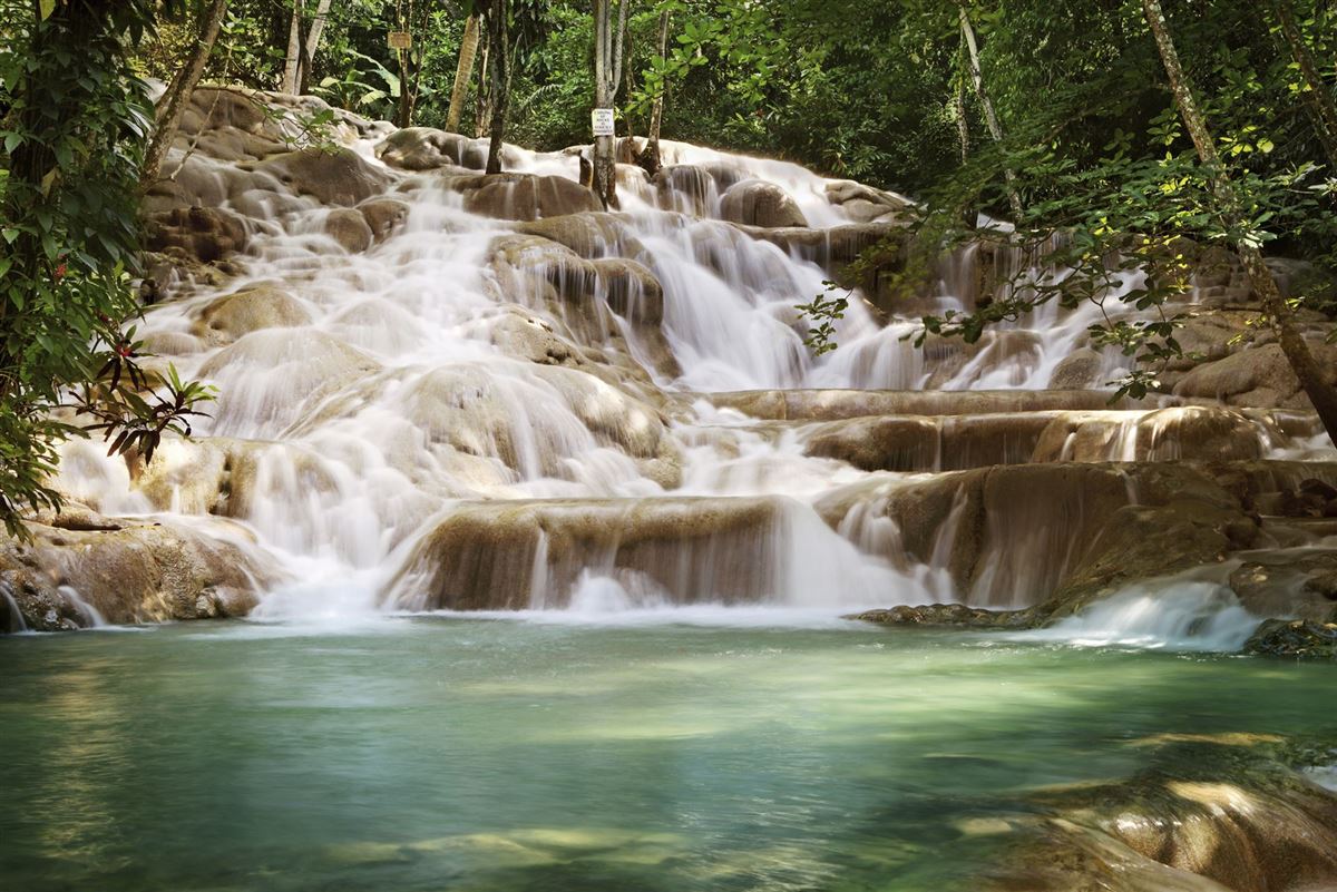 Die malerischen Dunn's River Falls