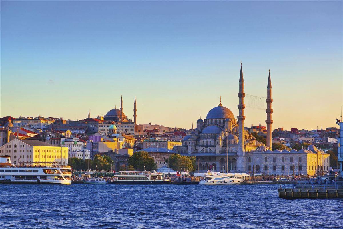 Istanbul im Abendlicht