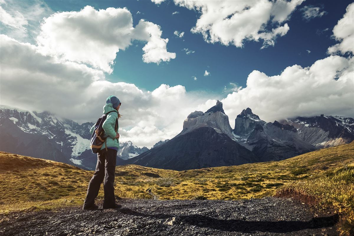 Im Natioinalpark Torres del Paine, Patagonien