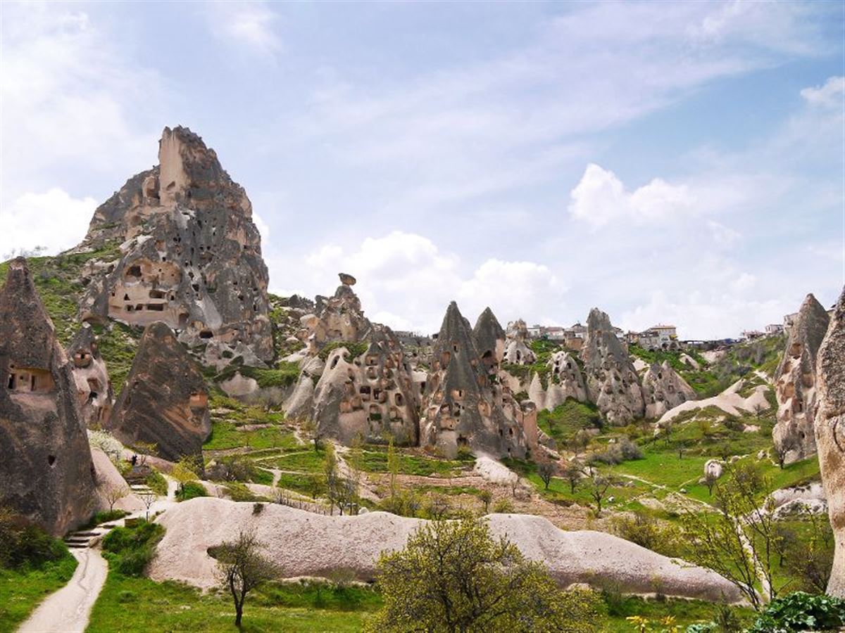 Tuffsteinlandschaft in Kappadokien