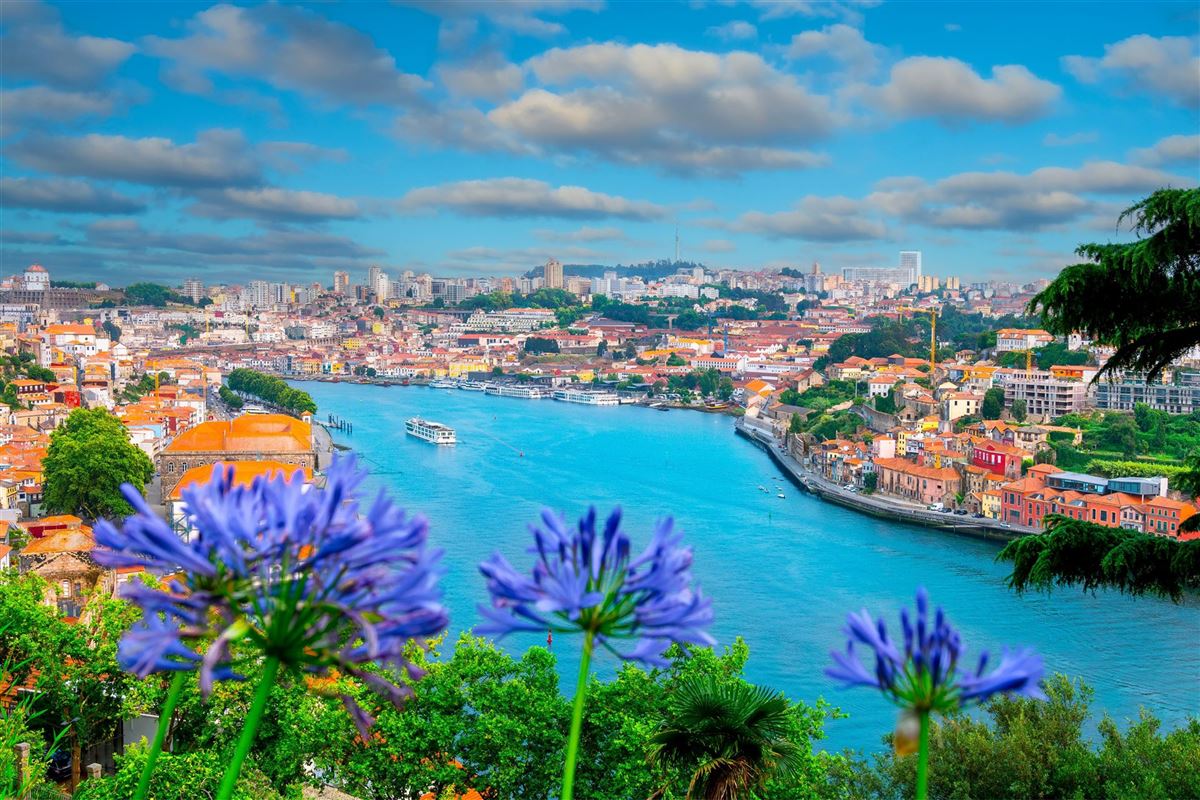 Porto mit Douro Fluss