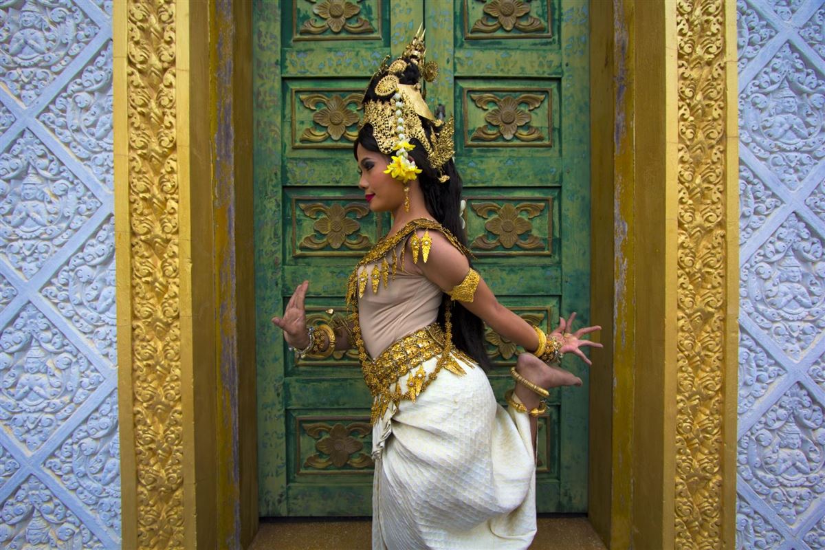 Kambodscha, Apsara Taenzerin