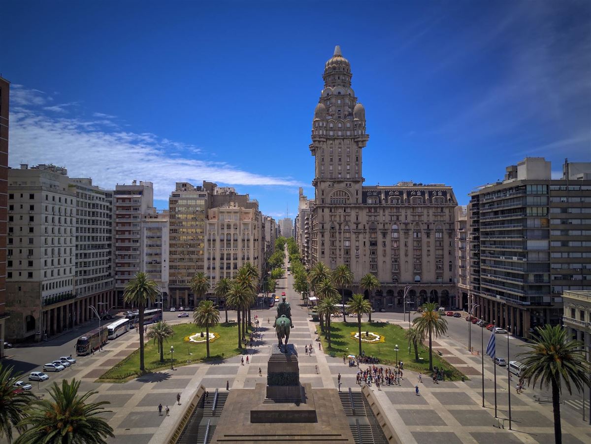 Uruguay, Montevideo, Unabhängigkeitsplatz