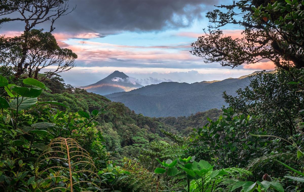 Costa Rica, Arenal, Sonnenuntergang