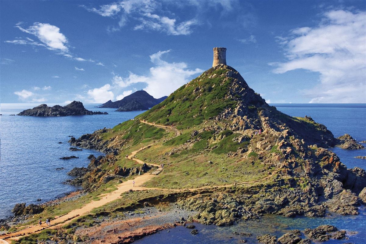 Die Küste am Cap Corse, Korsika