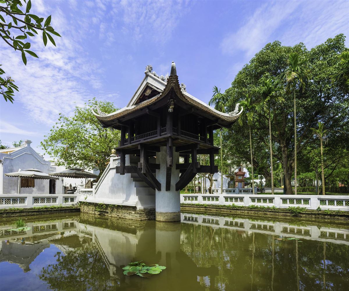 Vietnam, Einsäulen-Pagode in Hanoi