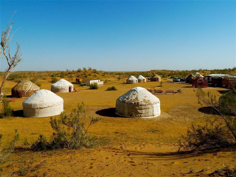 Faszinierendes Usbekistan mit Turkmenistan ©alexat25 /adobestock