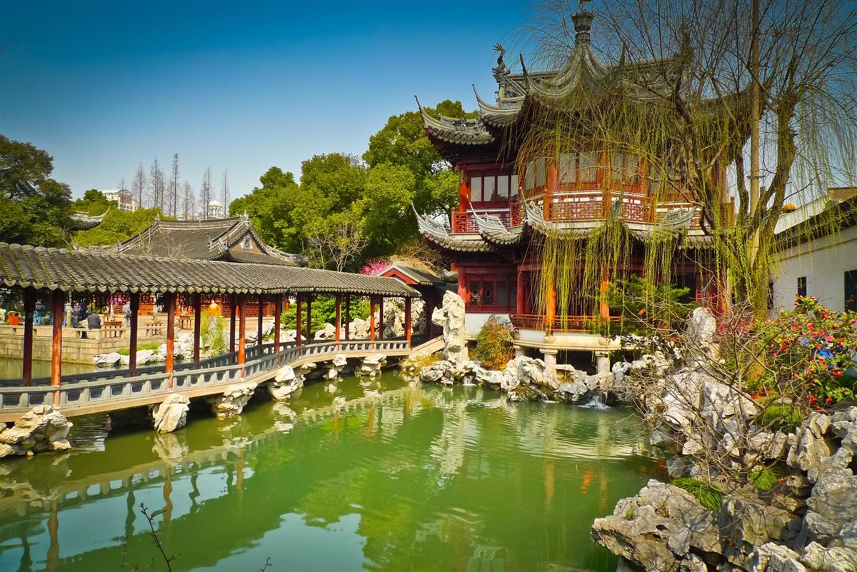 China, Shanghai, Yu Garten