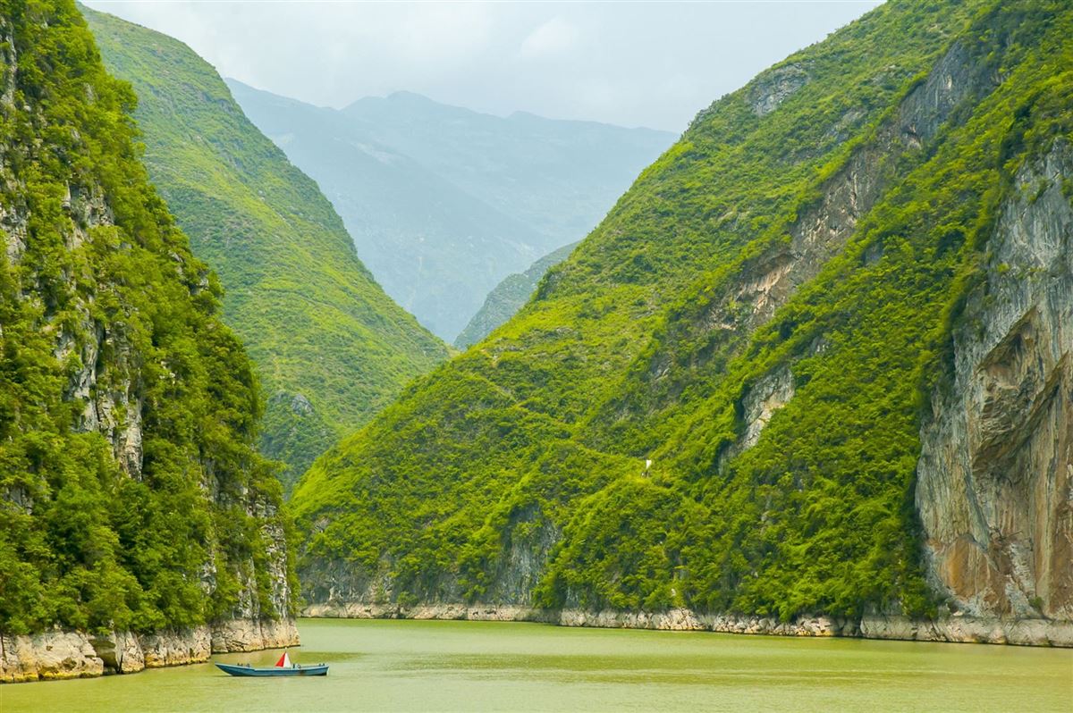 China Yangtze Landschaft