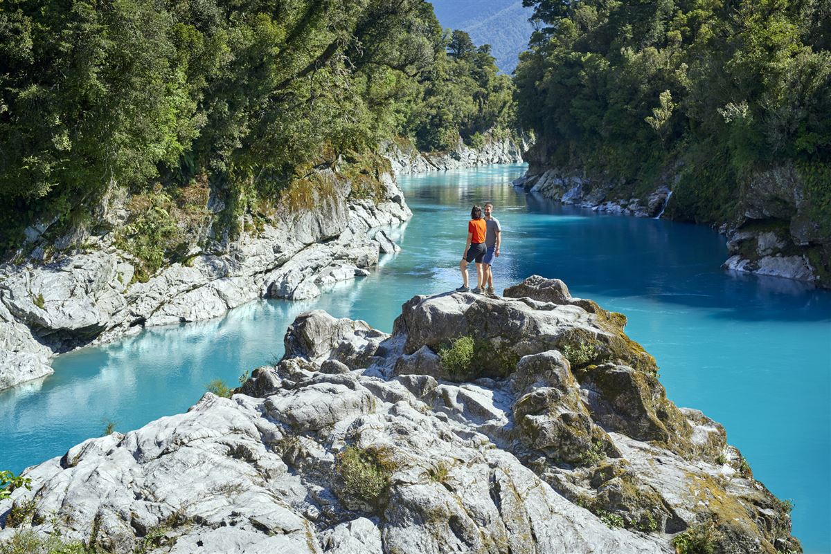 in der Hokitika Gorge
