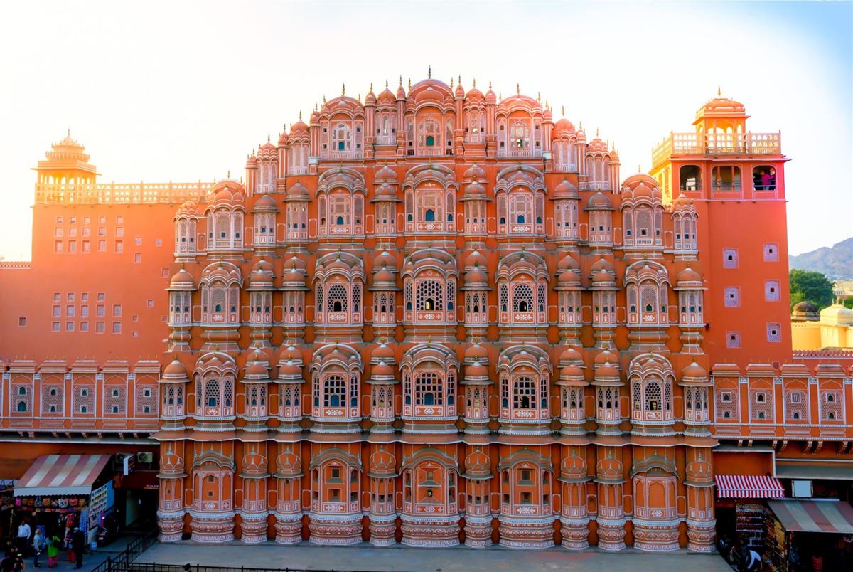 Indien, Jaipur, Palast der Winde