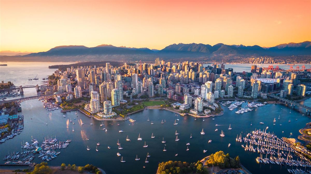 Kanada, Vancouver, Skyline