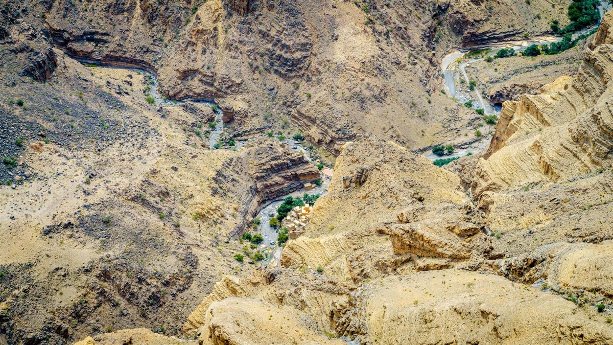 Wadi Ghul Flussbett