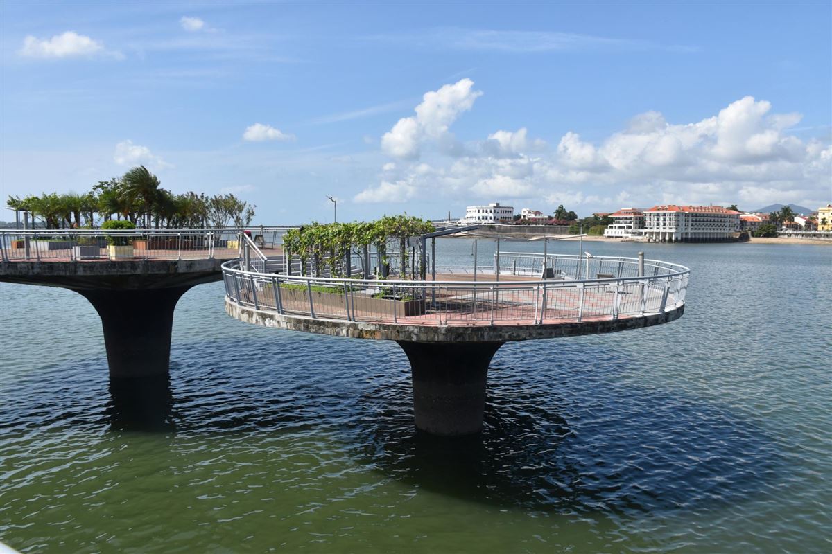 Panama City, Aussichtspunkt an der Promenade