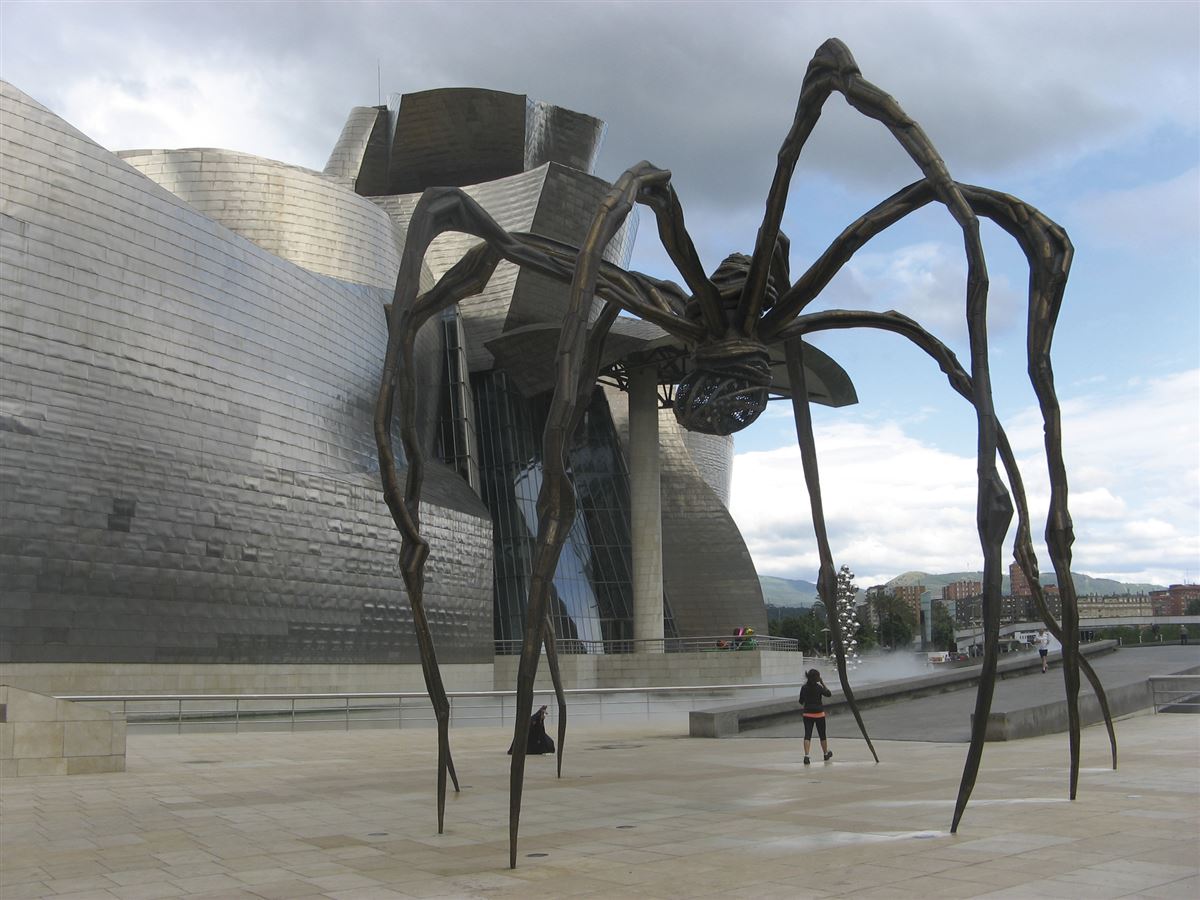 Bilbao am Guggenheim Museum