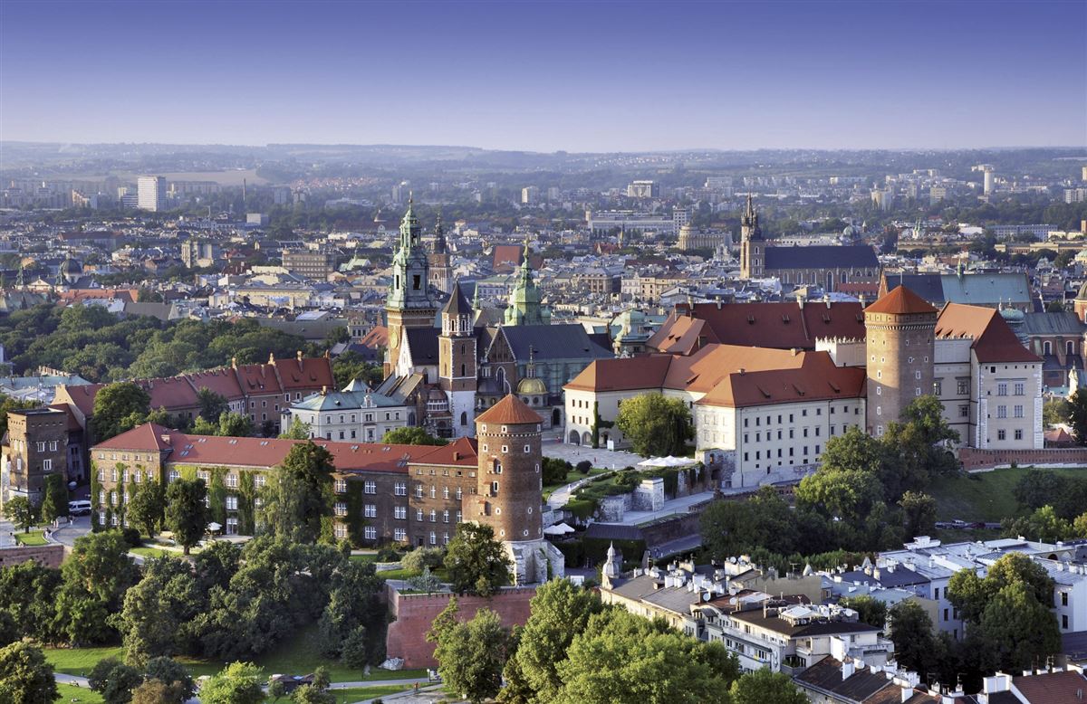 Krakau mit dem Wawel-Schloss