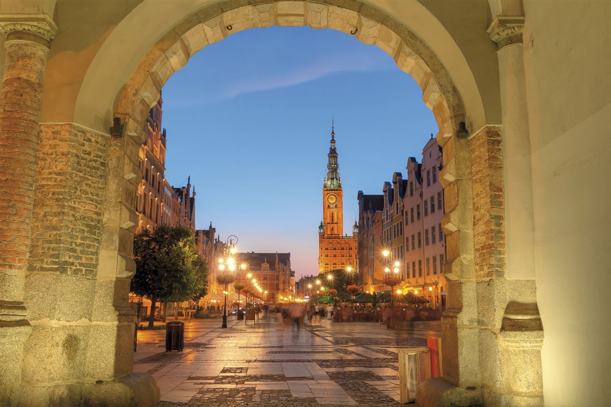 Rathaus in der Altstadt von Danzig