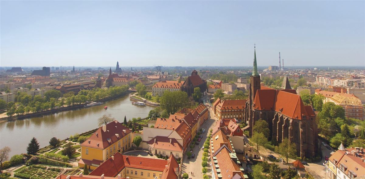 Altstadt in Wroclaw (Breslau)