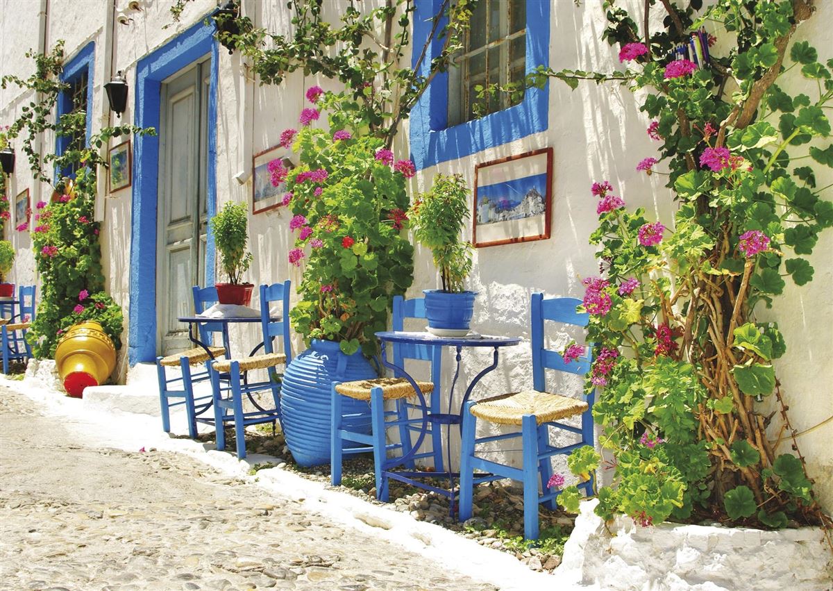 Traditionelle Taverne auf Kreta