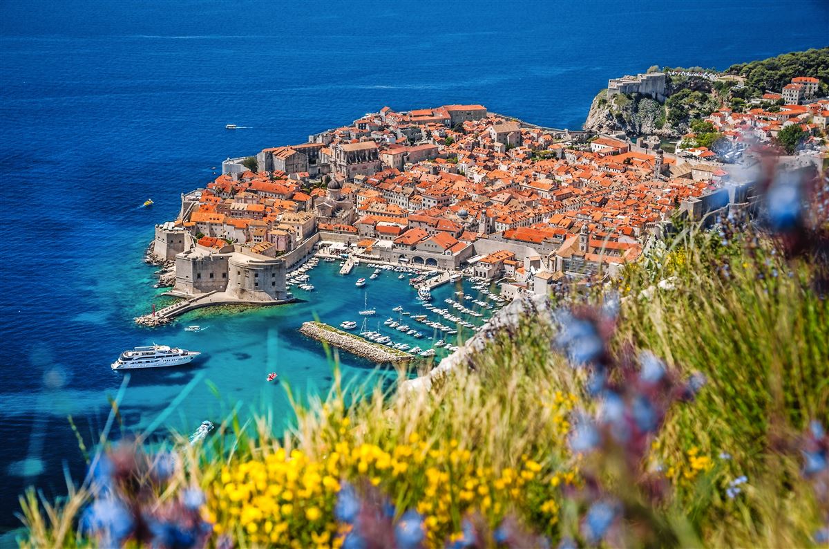 Blick auf die Altstadt von Dubrovnik