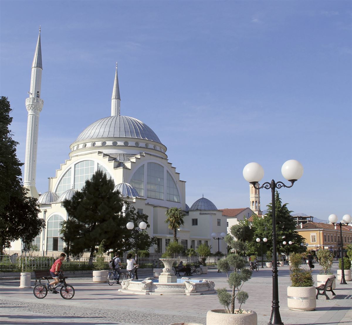 Die "Bleierne Moschee" in Shkodra
