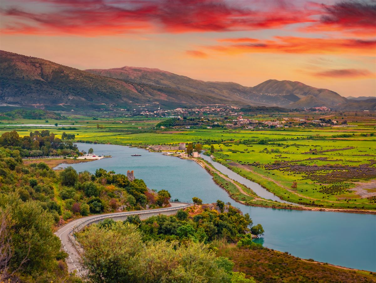 Der Butrint-Nationalpark im Süden Albaniens