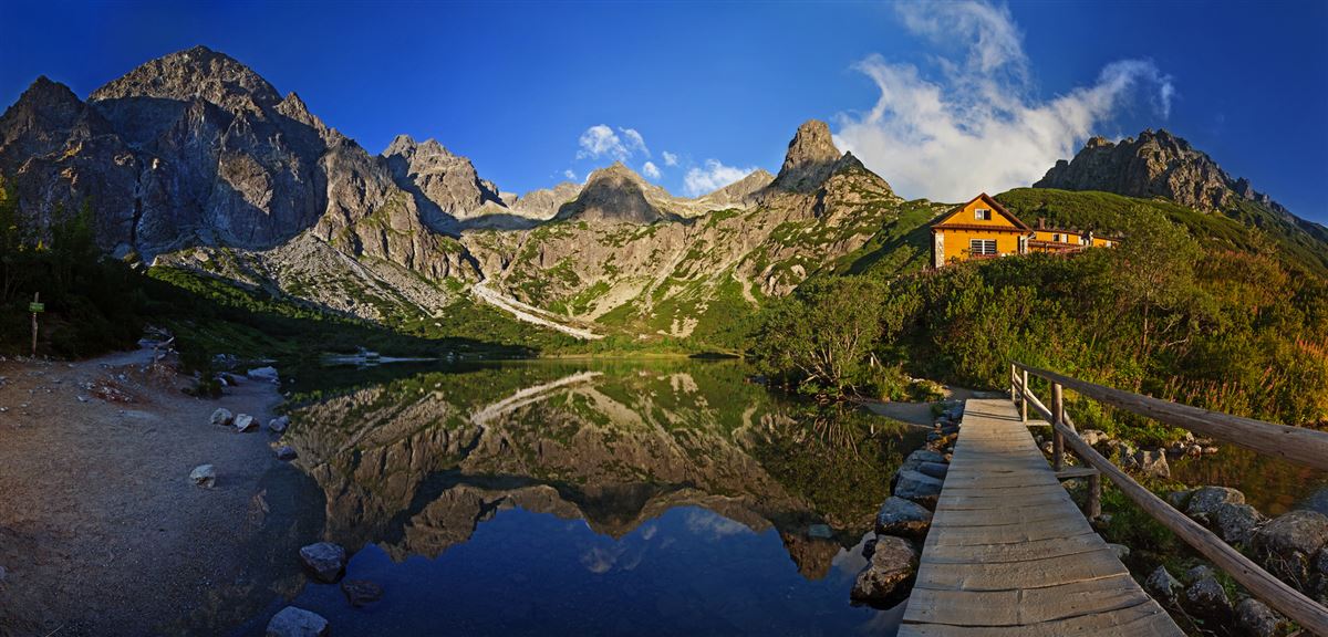 Im Tatra-Nationalpark in der Slowakei