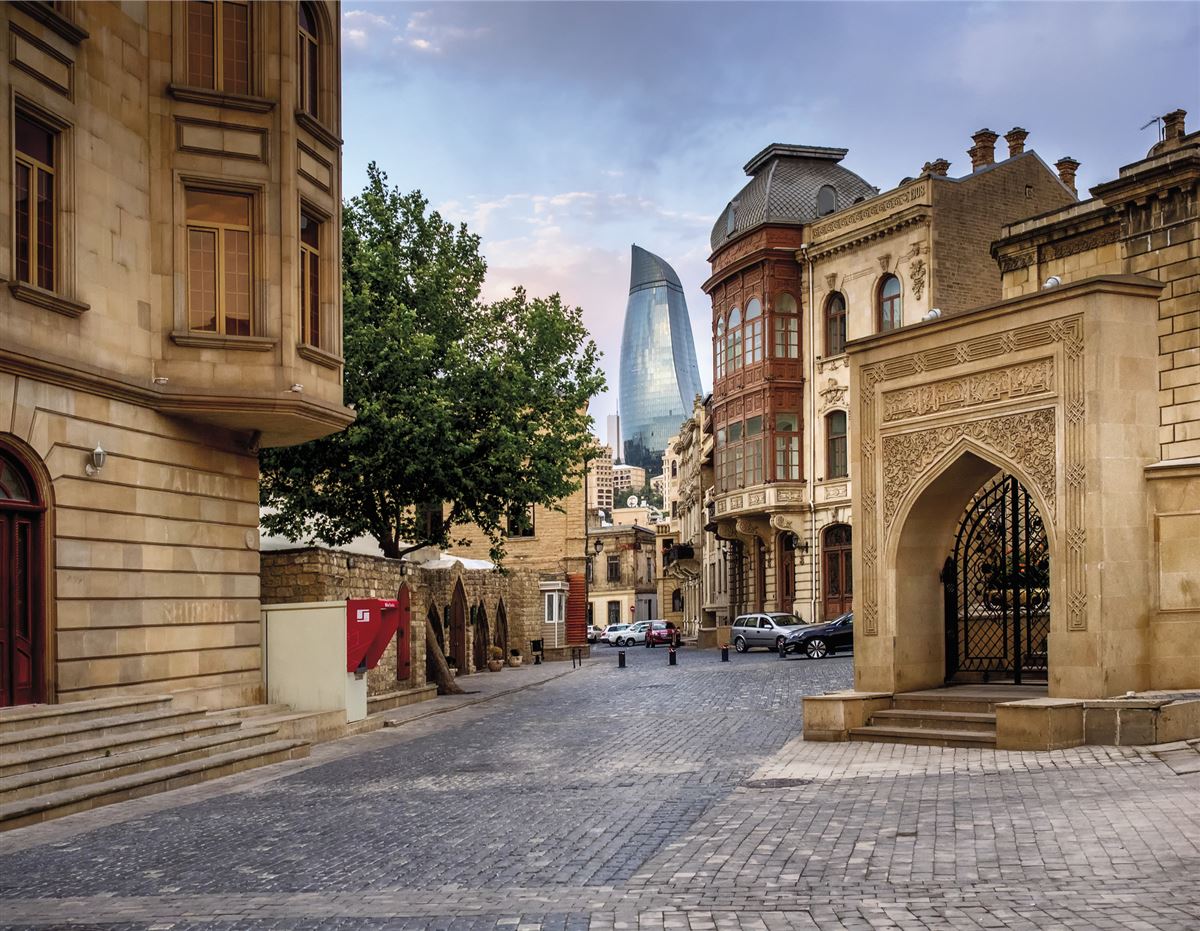 In der Altstadt von Baku