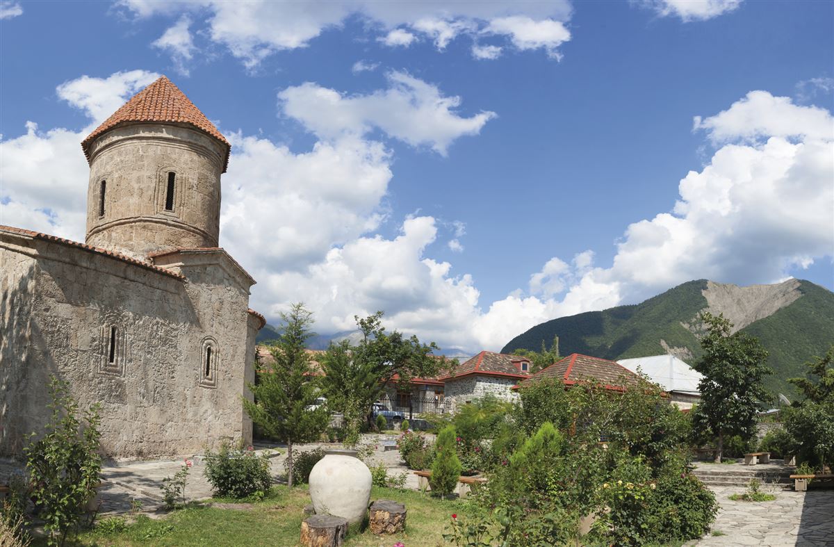 Kish, alte albanische Kirche