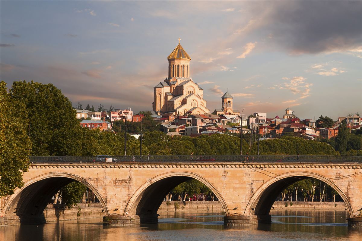 Die Sameba-Kathedrale von Tiflis
