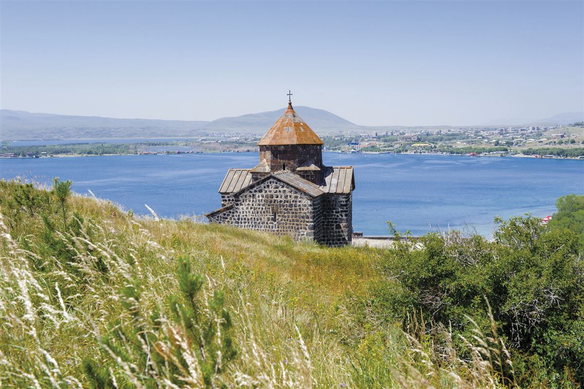 Kirche des Sevan-Klosters am Sevan-See