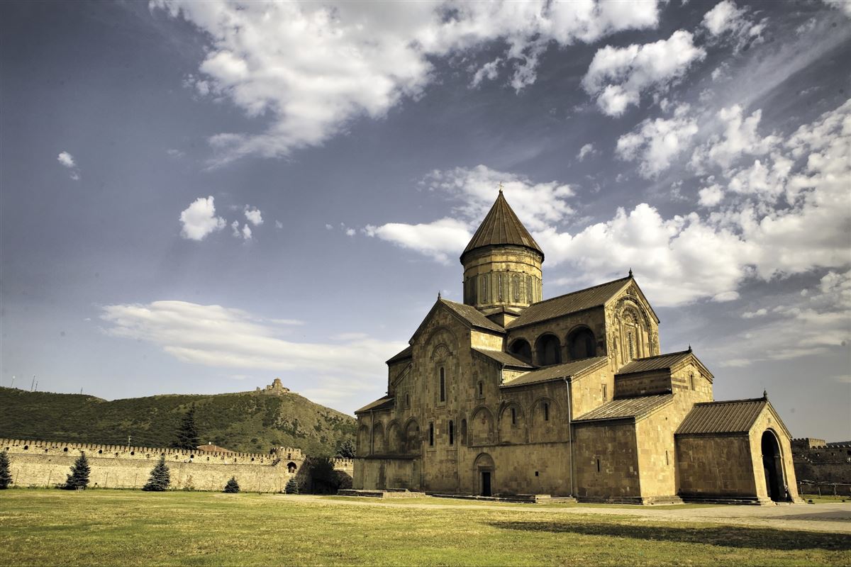 Die Swetizchoweli-Kathedrale in Mzcheta