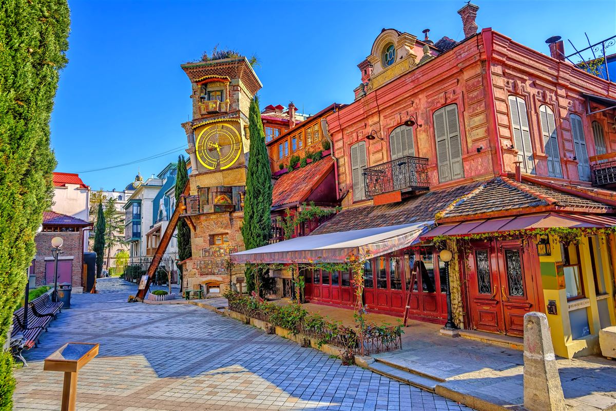 Altstadt von Tiflis, Georgien