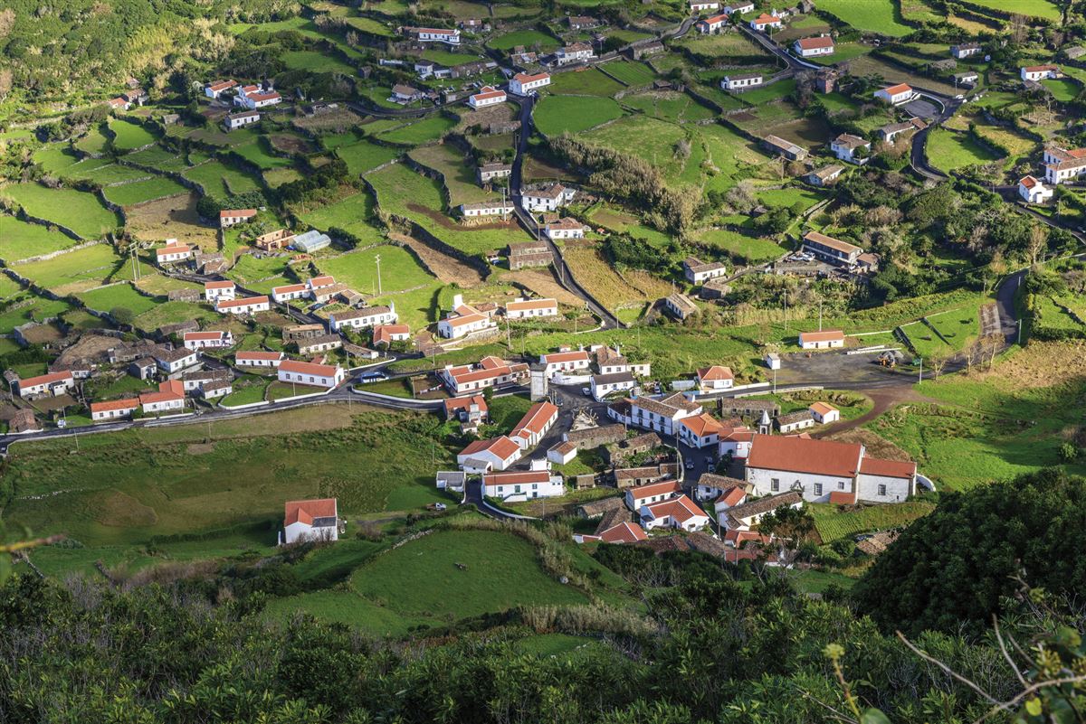 Dorf auf Flores
