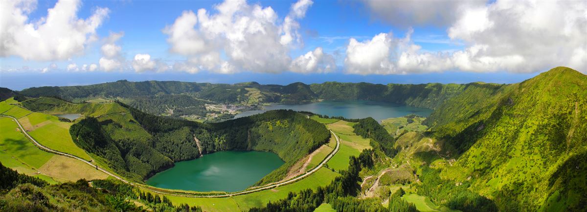 Kraterseen des Sete Cidades auf São Miguel