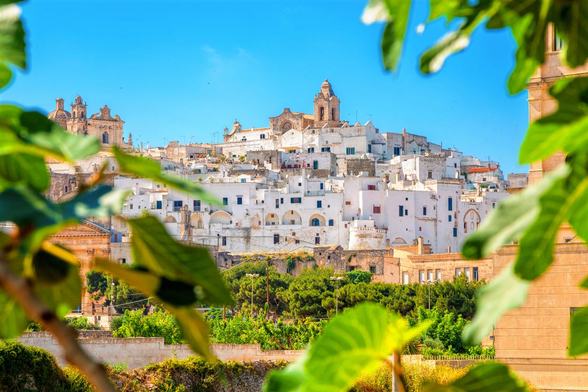 Panoramablick auf Ostuni